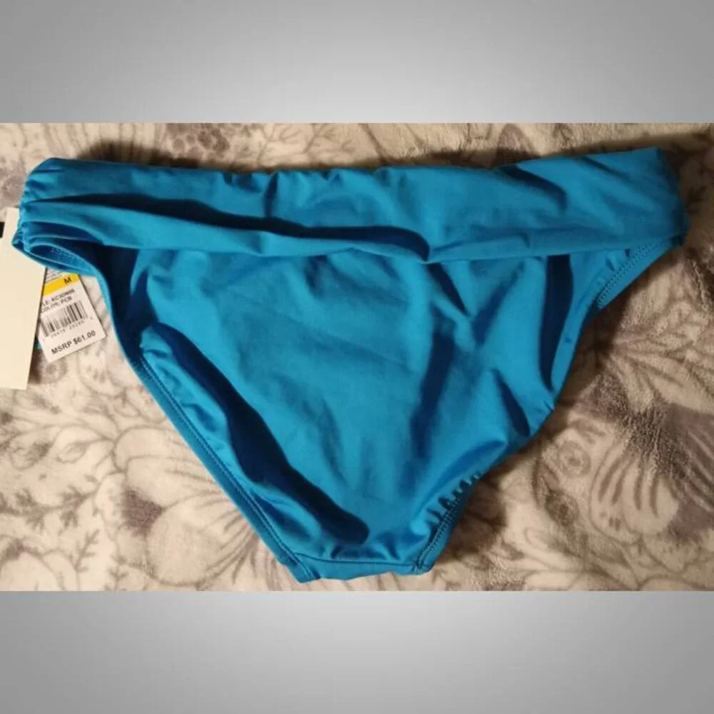 NWT Kenneth Cole bikini swim suit swimsuit bottoms TUMMY TONER size medium